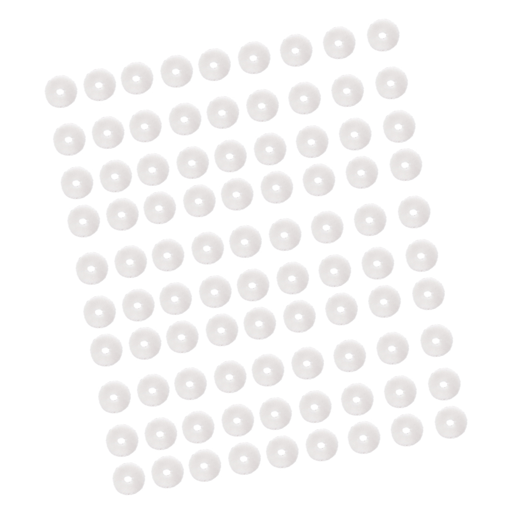 90 Pack Replacement Piano Keyboard Felt for Guitar Strap Lock Button