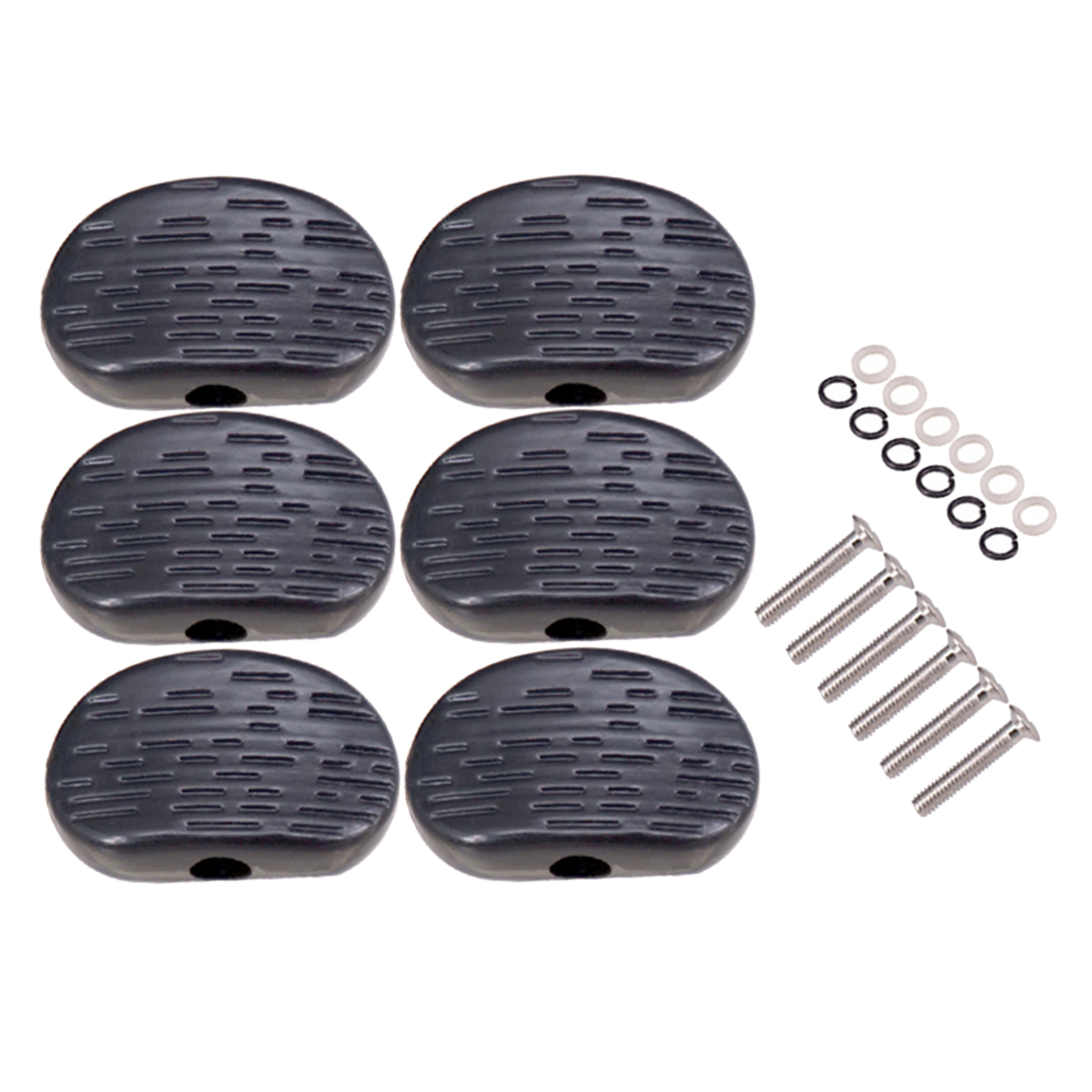 6 Pieces Guitar Tuning Pegs Caps Machine Head for Acoustic Folk Guitar