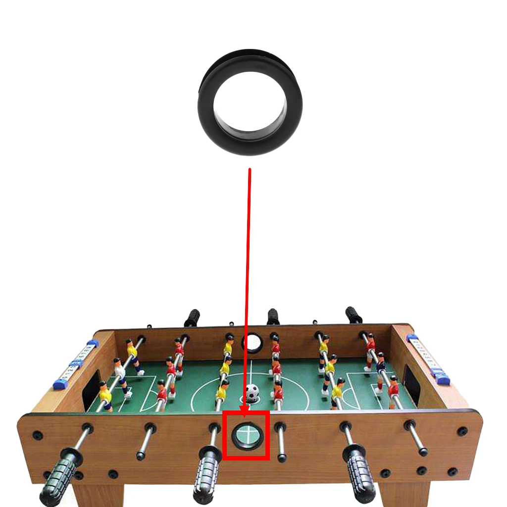 Table Football Ball Entry Hole 34mm for Kids Foosball Table, Set of 4