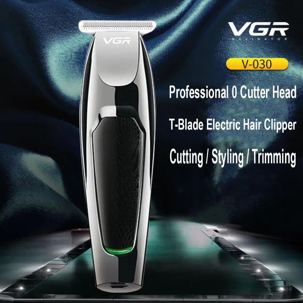 VGR Electric Men Hair Trimmer Beard  Cordless Trimmer with 5