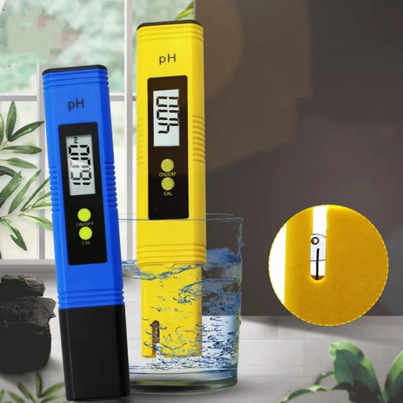 PH Meter 0.01 PH High Precision Water Quality Tester with 0-14 PH Measurement Range,TDS Water Quality Tester TDS&EC LCD Water handheld ph meter