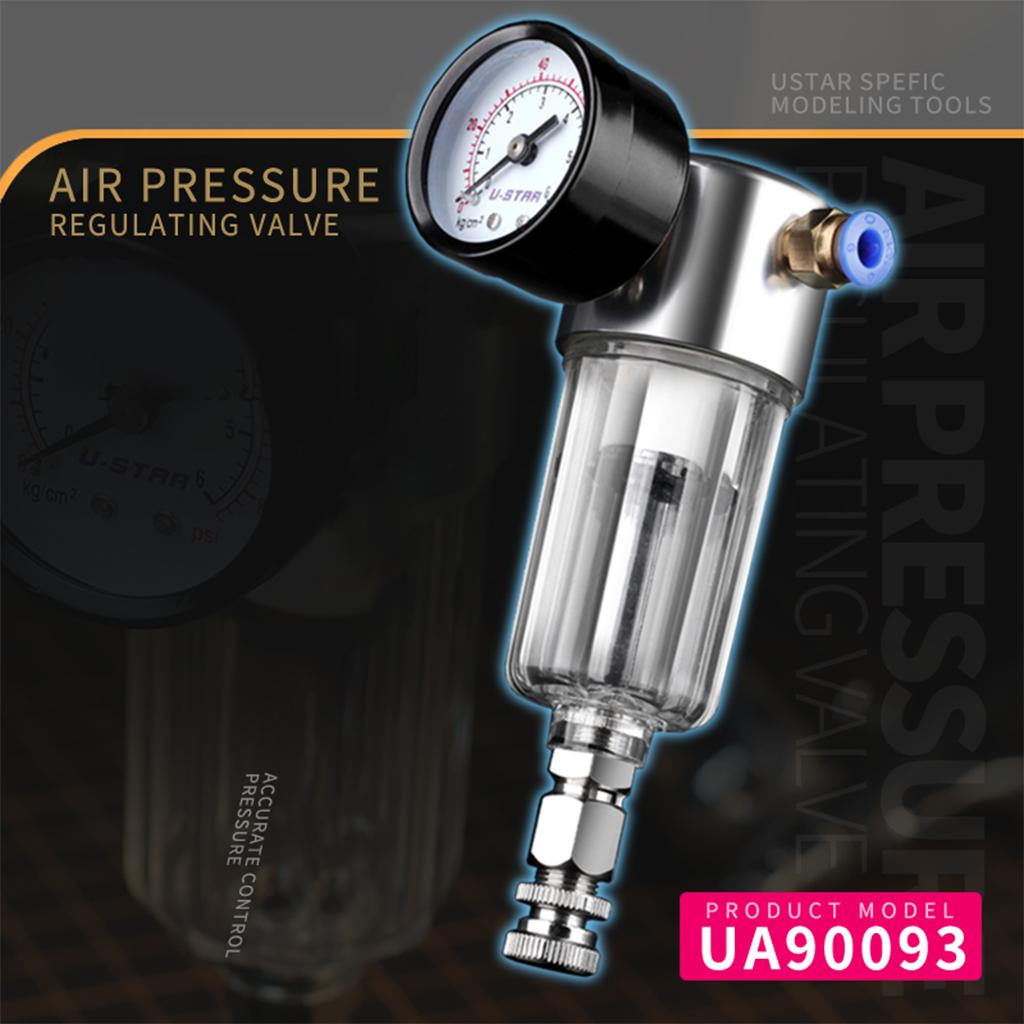 Air Pressure Regulator Air Compressor Filter Oil-Water Separator Reduce Pressure Valve for UA-90093