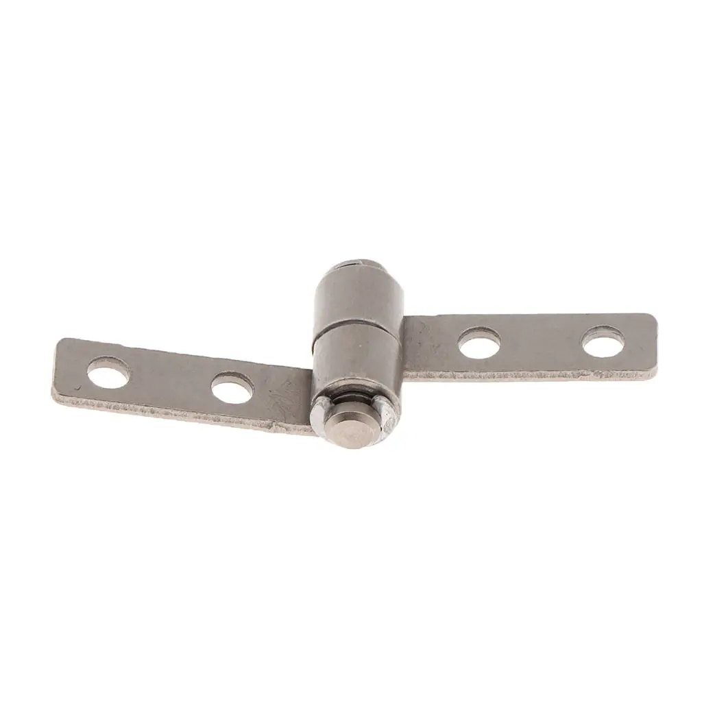 Torque Type Friction Positioning Hinge Silver 3.3mm Hole 0.1N 4-hole Right