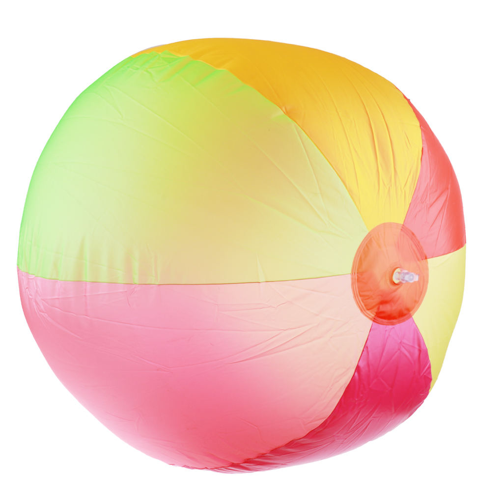 Glossy Panel Colorful Large Ball Inflatable Toy For Swimming Pool Beach