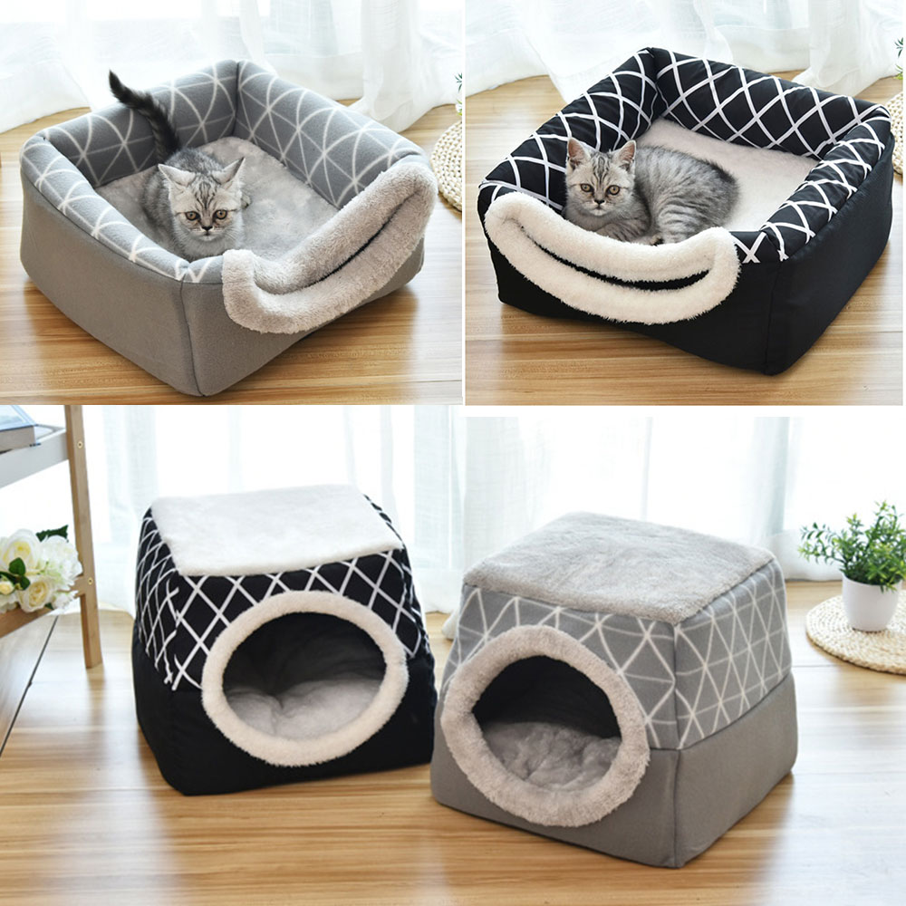 Title 6, Deformable Pet bed for Cats Indoor Portable Fol...