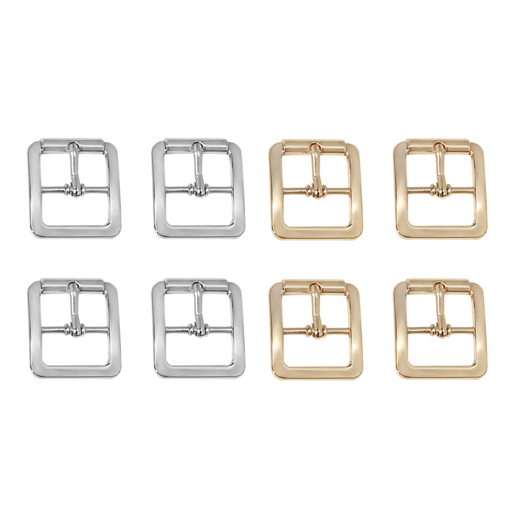 4pcs/pack Metal Center Bar Buckles Pin Art Crafts Sewing Doll DIY 20mm