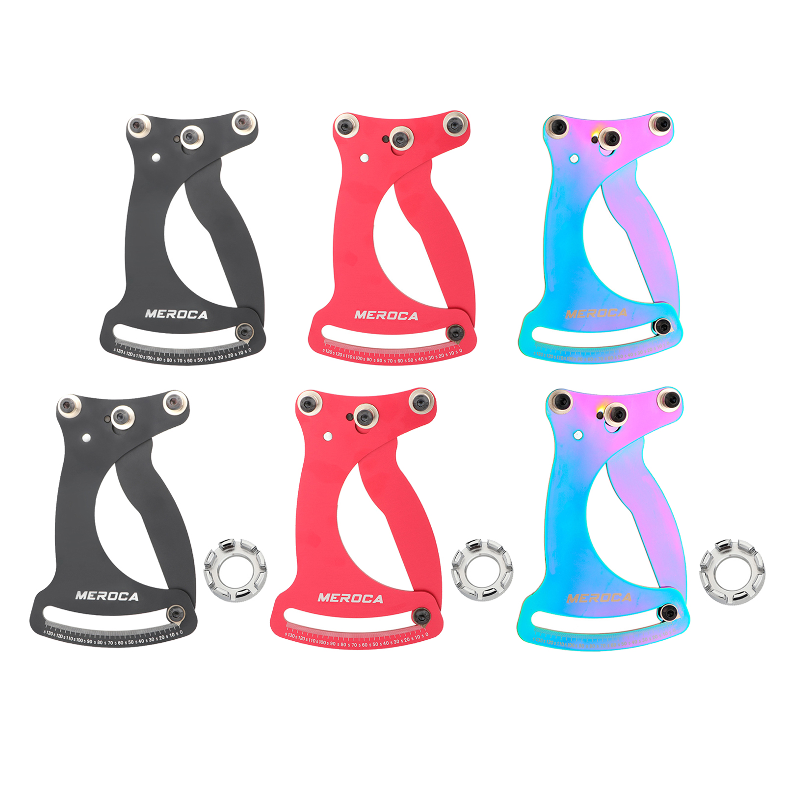 Bicycle Spoke Tension Meter Accessory Wire Adjustment Metal Wheel Repair Tension Meter Tool for Outdoor