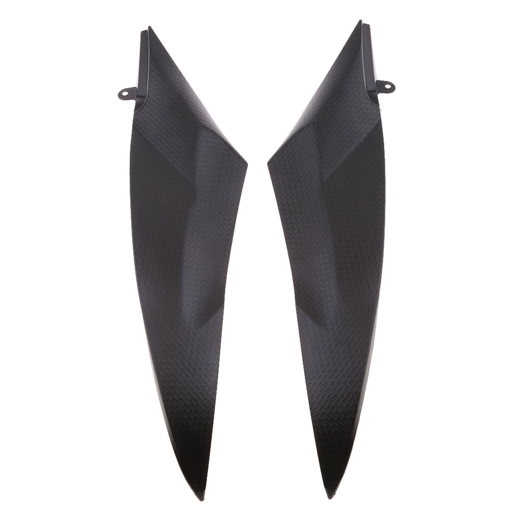 2 Pcs Motorcycle Tank Side Fairing Cover for Yamaha 2006-2007 YZF R6  ABS Plastic Universal for Honda Yamaha