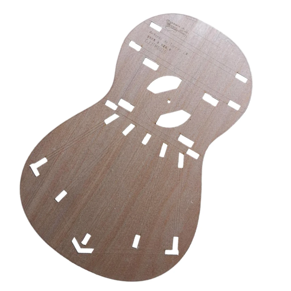 Classical Guitar Layout Template for Torres 2 - Guitar Building