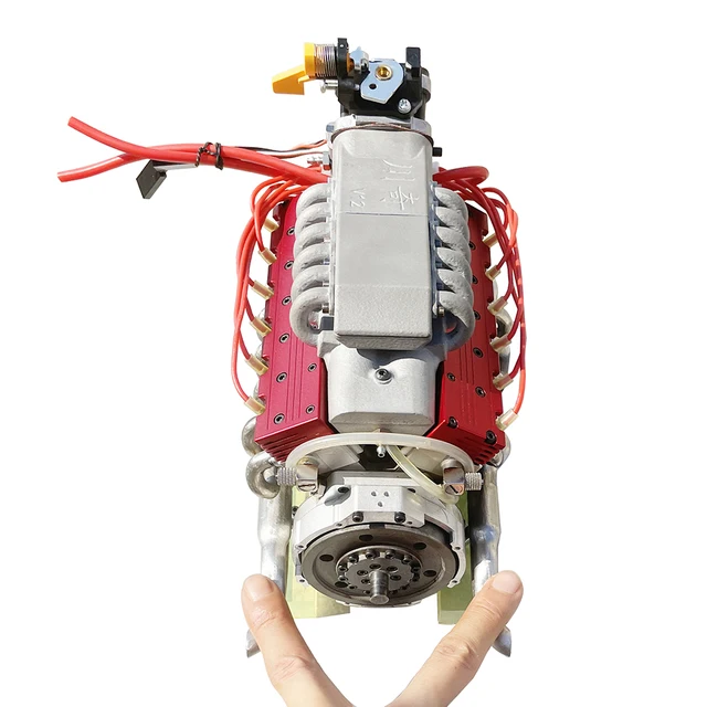 El motor V12 más pequeño del mundo vale 3.000 euros en Aliexpress