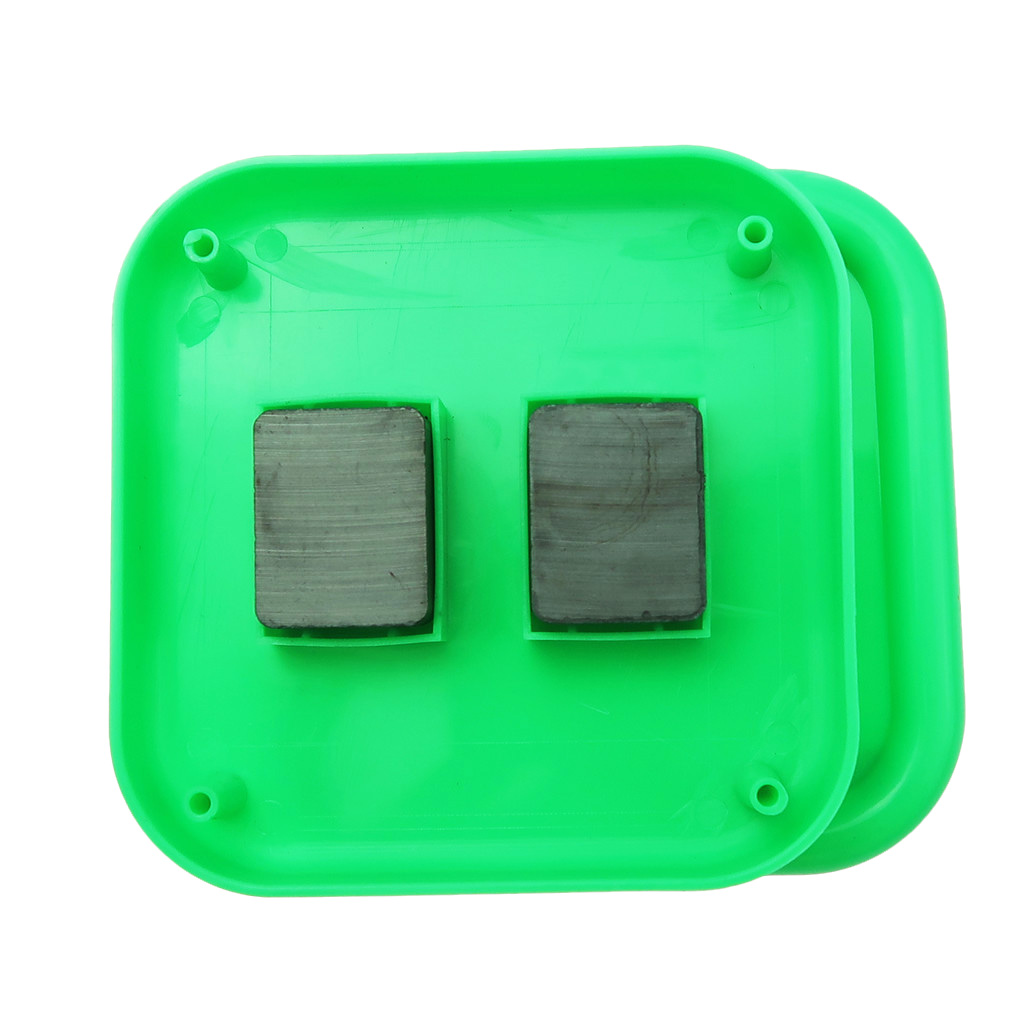 8.5cm Square Magnetic Pin Cushion Pincushion Sewing Needles Holder Organizer for Crochet Hooks Paper Clips Nails Screws Storage