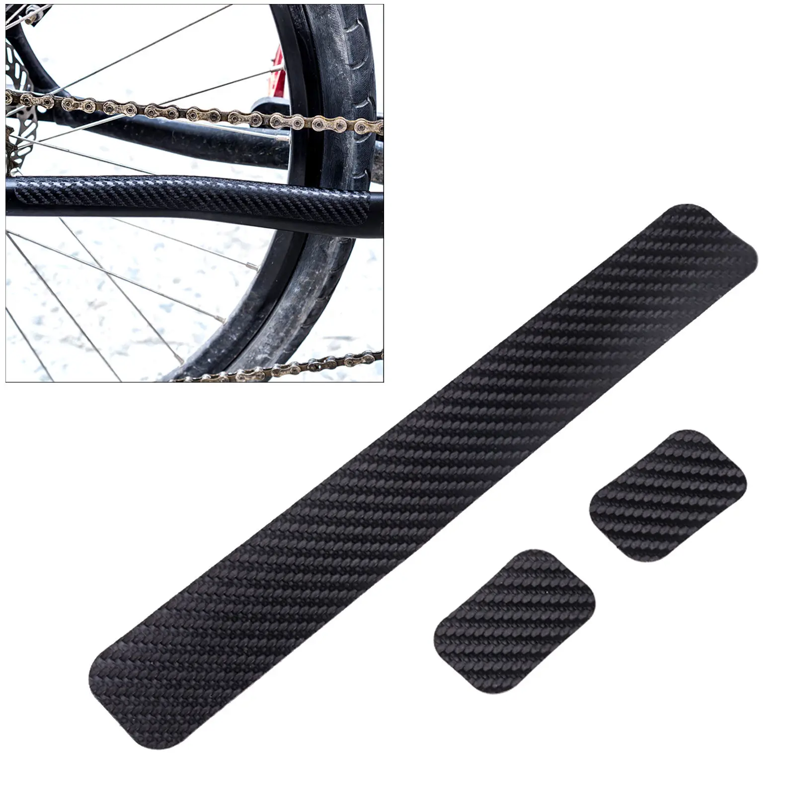 Waterproof Anti-rust PVC Cycling Care Chain Posted Guards Bicycle Frame Chain Protector Protector MTB Bike Care Cover