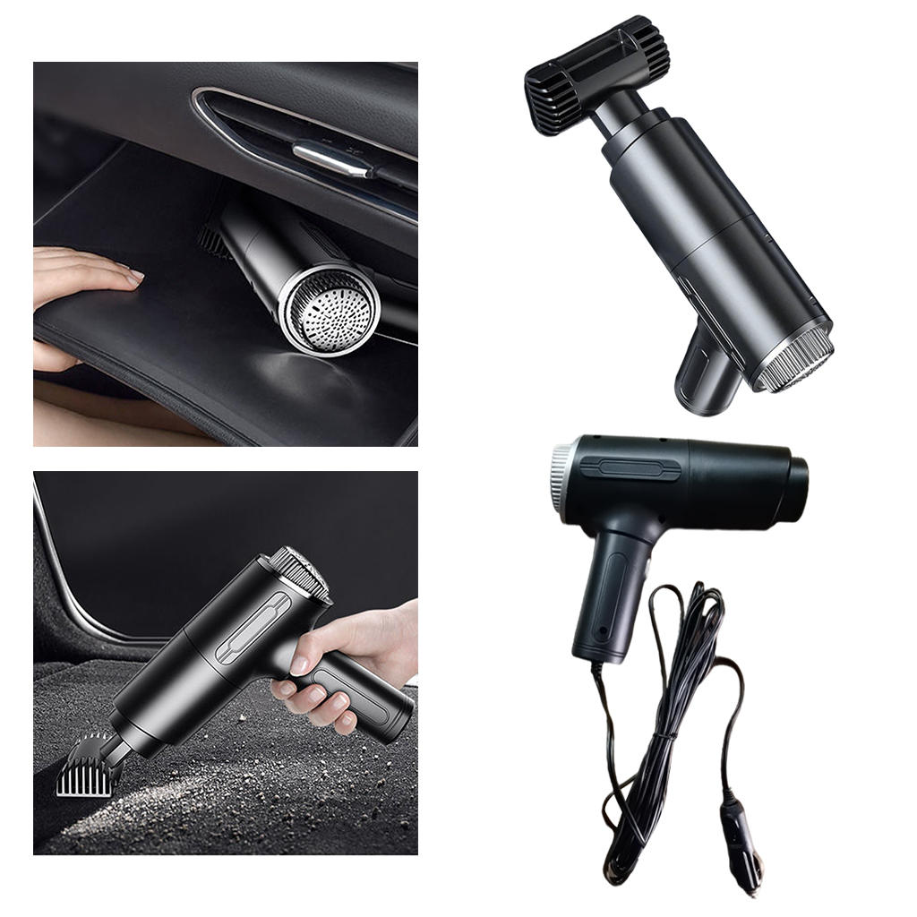 Mini Vacuum Cleaner Wet & Dry 9000PA Powerful Suction 120W High Power Lightweight for Home Sofa Office Vehicles Cleaning Tool