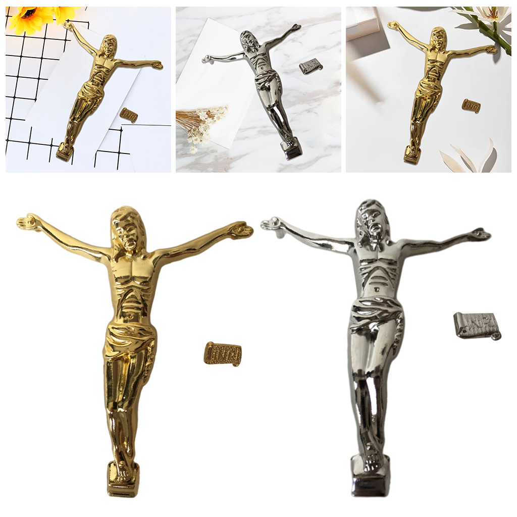 Christ Jesus Figure Christian Statue Model Collection Art Wall Cross Accessories Gift Home Office Decor