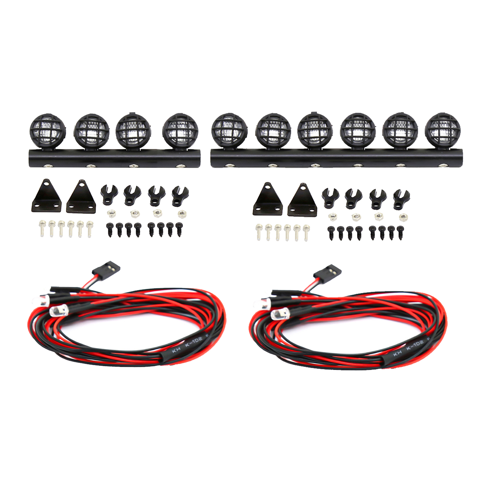 Premium RC LED Lights Bright LED Bar Kit Easy to Install with Accessories