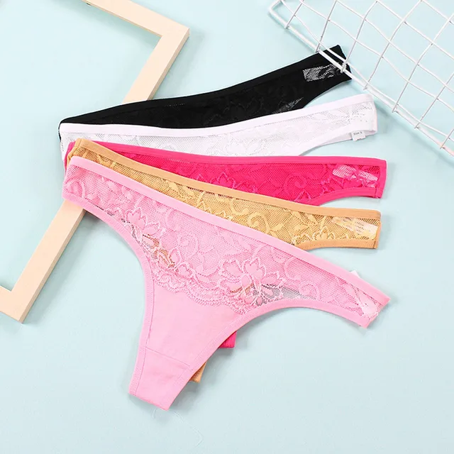 Promotion! Summer Girls Kawaii Princess Briefs Cute Love Lace Transparent Cotton  Inner Crotch Panties Sexy Thin Breathable Girl Underwear Pink XL 