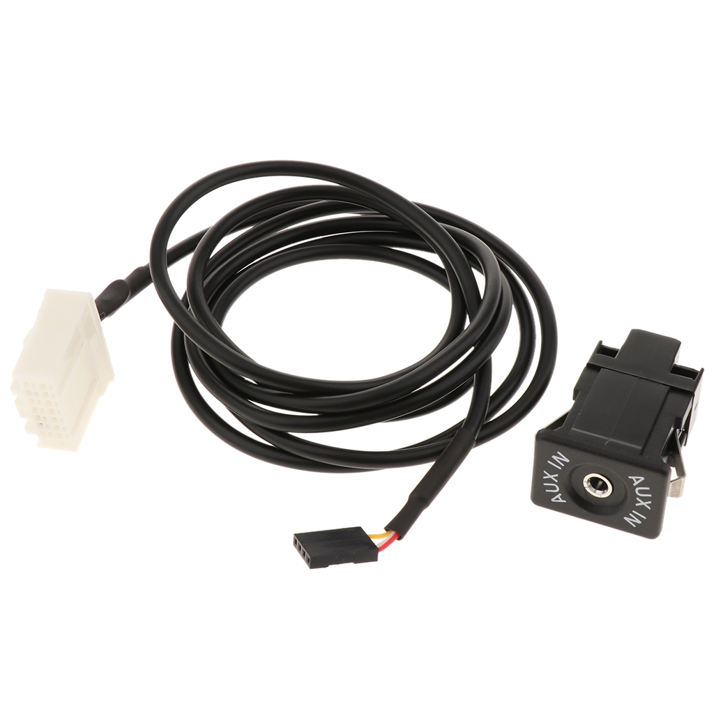 AUX Auxiliary USB Socket Switch Cable For Mazda 2 3 5 6 CX-7