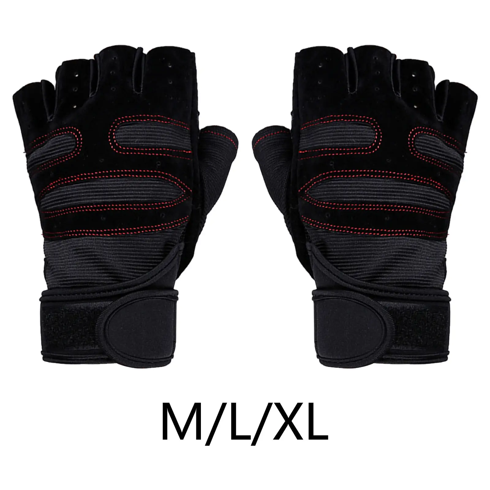 Weight Lifting Gloves Cross Training Weightlifting Workout Exercise Wrist Wraps for Unisex