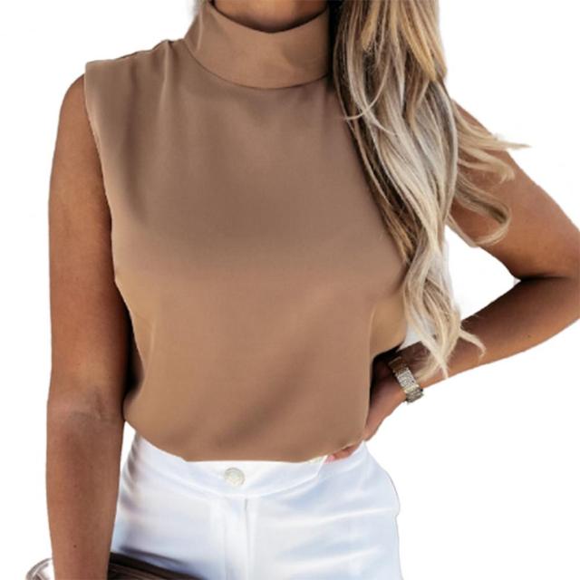 Biurowa bluzka dla pań kamizelka moda elegancka jednokolorowa bez ramiączek Pad stojak kołnierz bluzka koszula Streetwear bluzki do pracy tanie i dobre opinie CN (pochodzenie) POLIESTER COTTON NONE REGULAR Dla osób w wieku 18-35 lat tops BEZRĘKAWNIKI Sukno T-shirt WOMEN Na co dzień Biurowa bluzka dla pań kamizelka moda elegancka jednokolorowa bez ramiączek Pad stojak kołnierz bluzka koszula Streetwear bluzki do pracy tanie i dobre opinie CN (pochodzenie) POLIESTER COTTON NONE REGULAR Dla osób w wieku 18-35 lat tops BEZRĘKAWNIKI Sukno T-shirt WOMEN Na co dzień