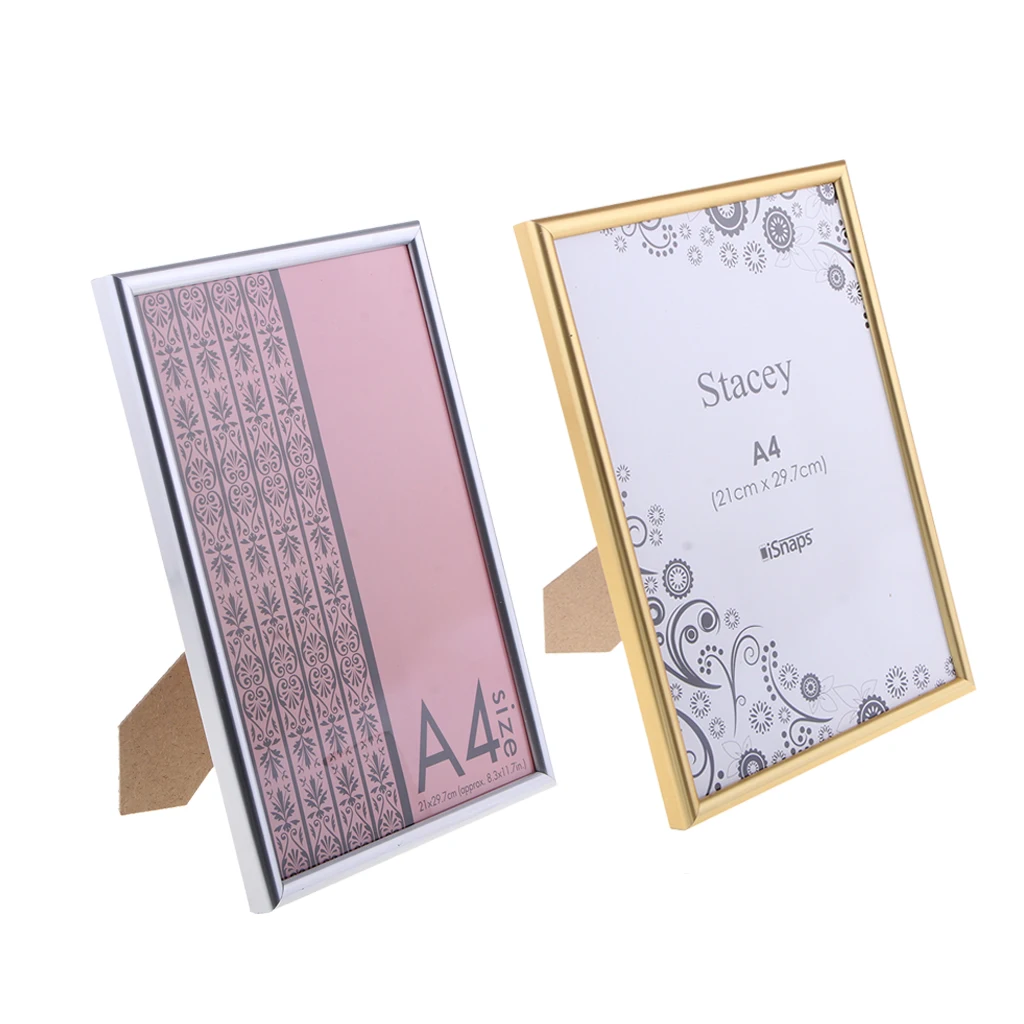 A4 Quality Wooden Display Frame –Used for Diploma, Certificate, Photo ,Artwork ,Picture ,Documents ,Poster Frame