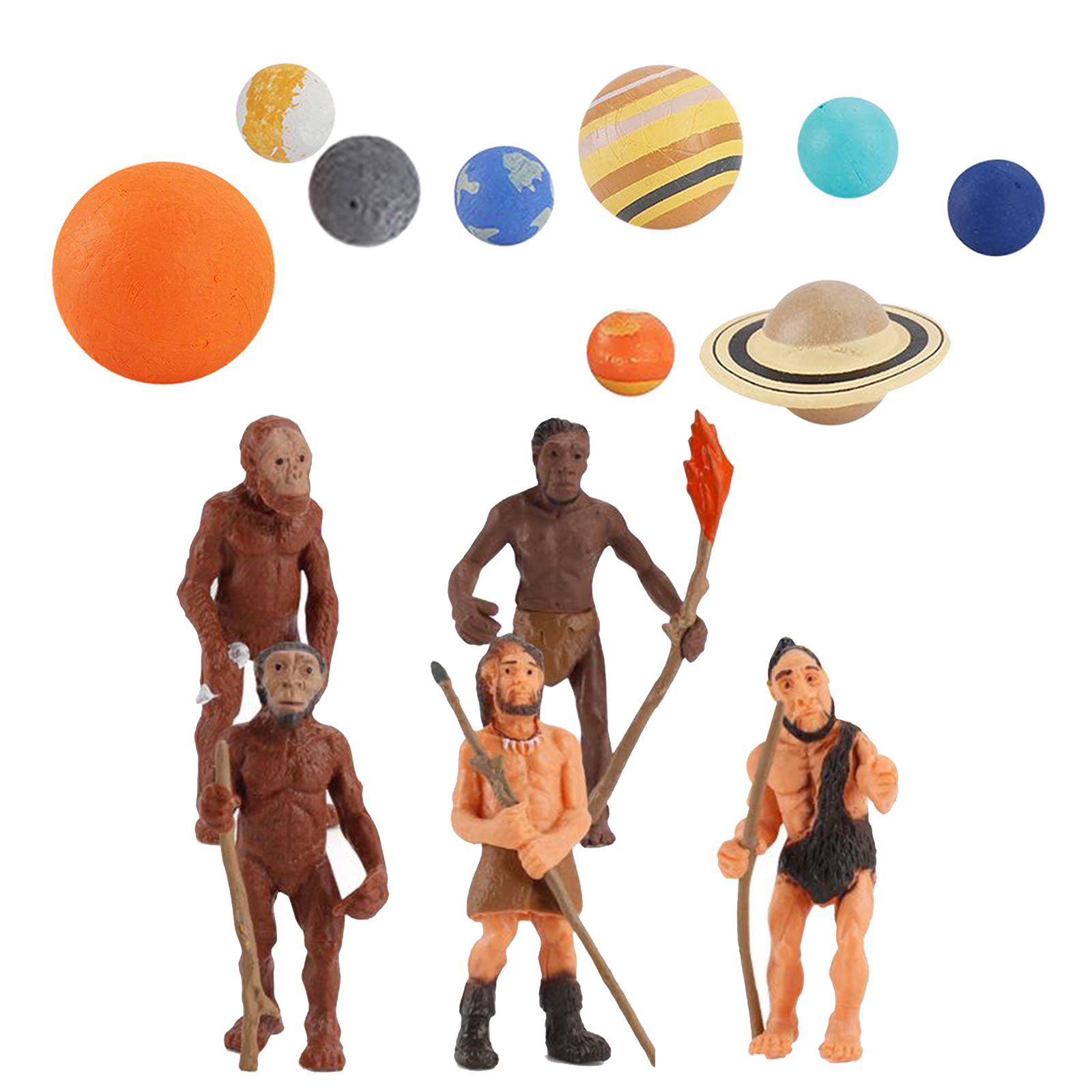 Learning Toys Simulation Human  History Action Figure Toy Kids Cognitive Teaching Aids Birthday Gifts