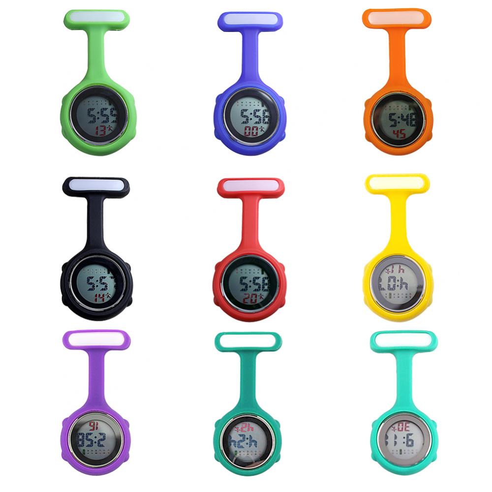 Montre D'infirmière à Clip - Modèle Fob Lumineux Avec Trotteuse - Montre De Poche Portable Pour étudiantes Et Professionnelles - Vert - 12