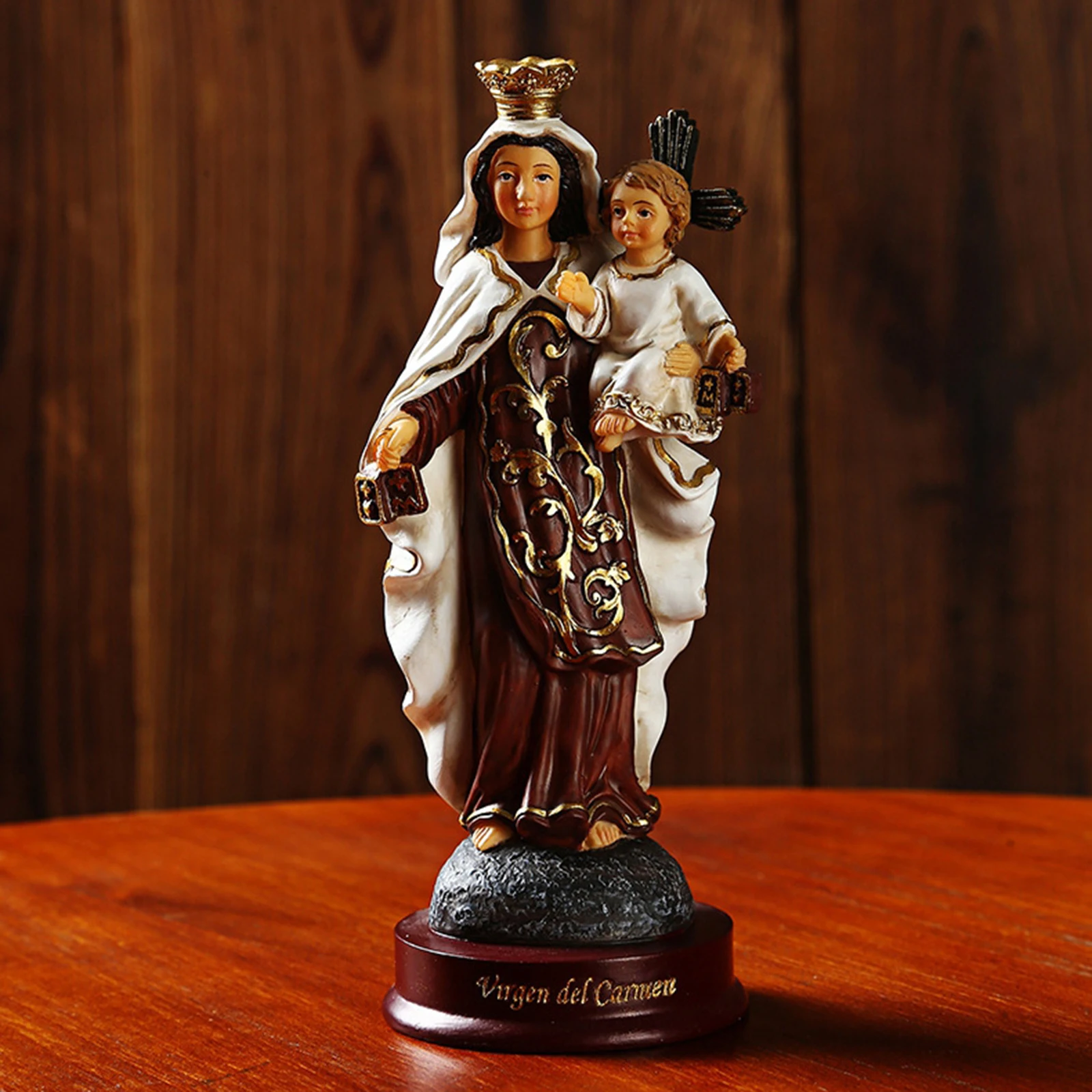 Gesù Cristo Bambino Resina Statua Famiglia Decorativa per Home Office Decor Buoni Regali Commemorativi 