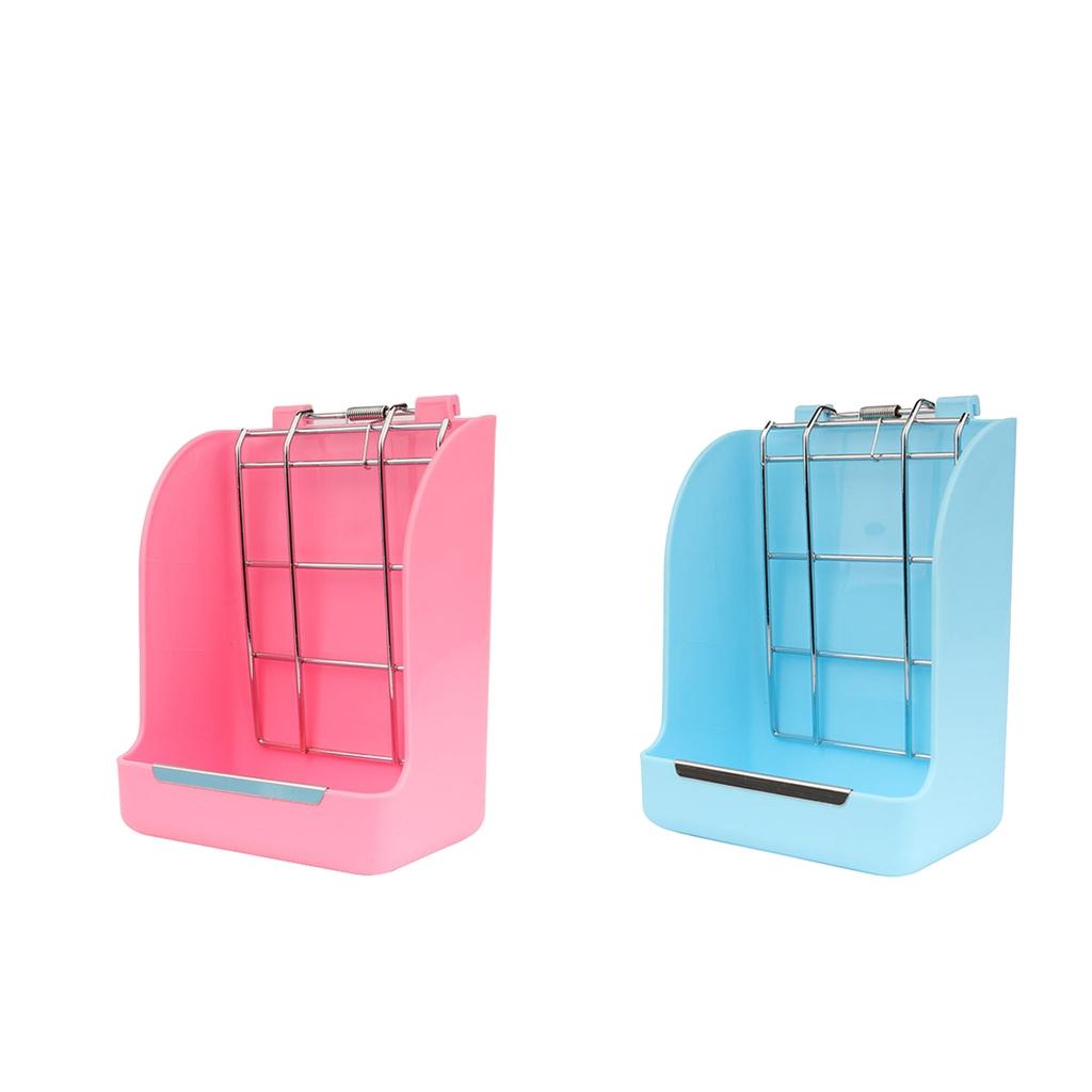 Pack of 2 Hanging Hay Rack Holder Rabbits Feeding Feeder Herbivore Hamsters