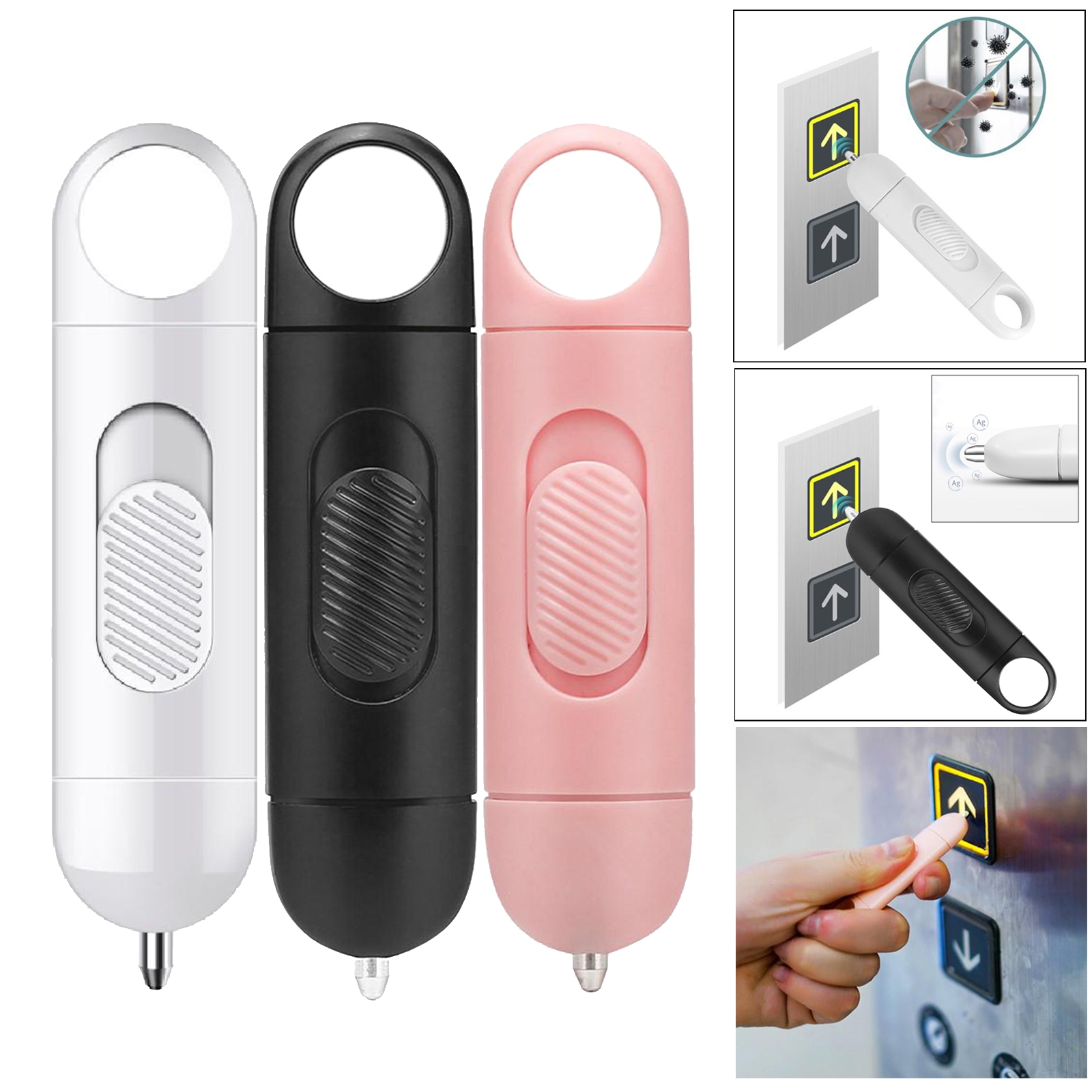 Portable Door Opener Tool Key Sanitary Tool Press Elevator Button Hand Free