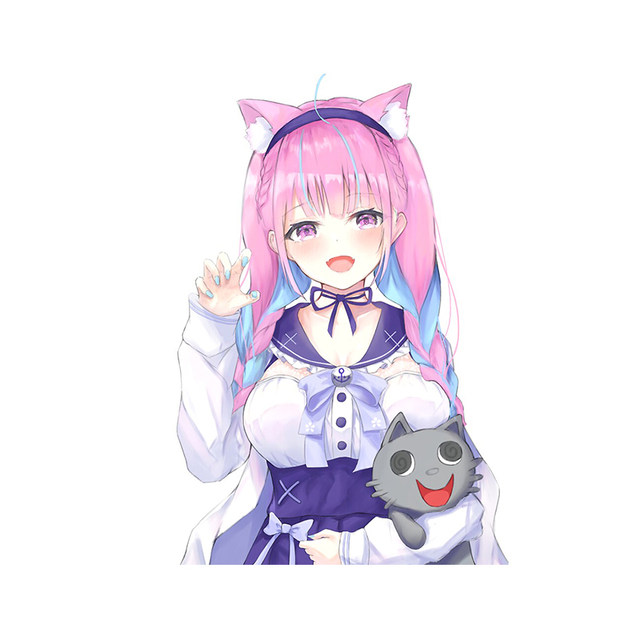 Vtuber Funny Hololive Aqua Hololive Vtuber Cartoon Funny Car