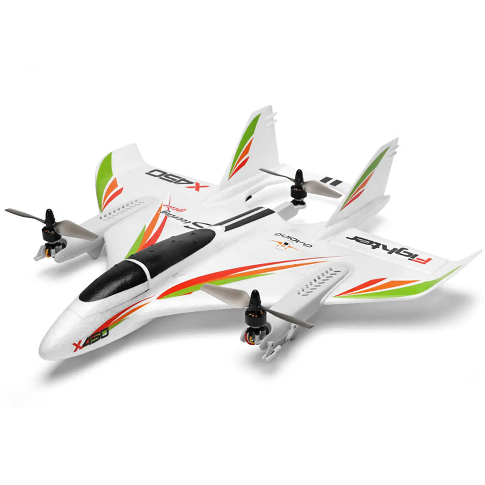 WLtoys XK X450  6CH RC Plane Glider Fighter Aircraft Drone Toys for Boy