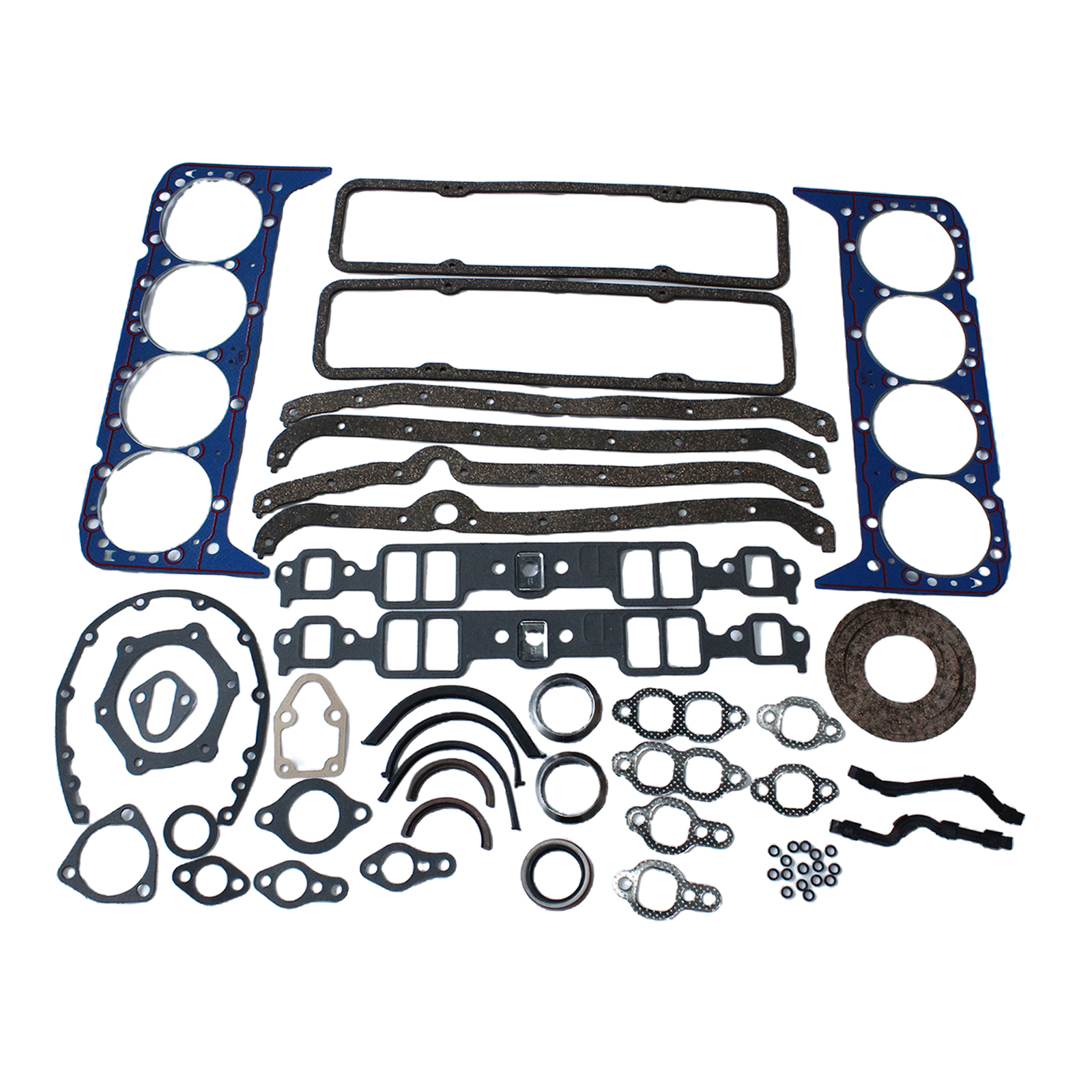Car Engine Pro Overhaul Gaskets Kit for Chevrolet SBC 283 302 327 V8 Engines 1957-1979