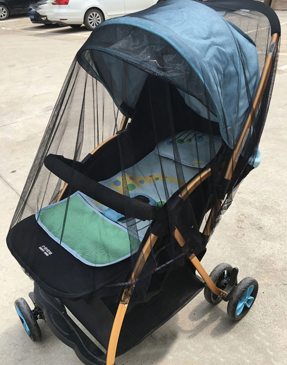 Baby Strollers expensive Baby Crib Seat Mosquito Net Newborn Curtain Car Seat Insect Netting Canopy Cover Infants Pushchair Cart Mosquito Insect Net New baby stroller accessories	