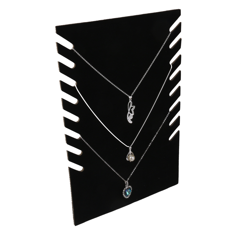 Collapsible Jewelry Chain Necklace Pendant Display Stand Holder Organizer
