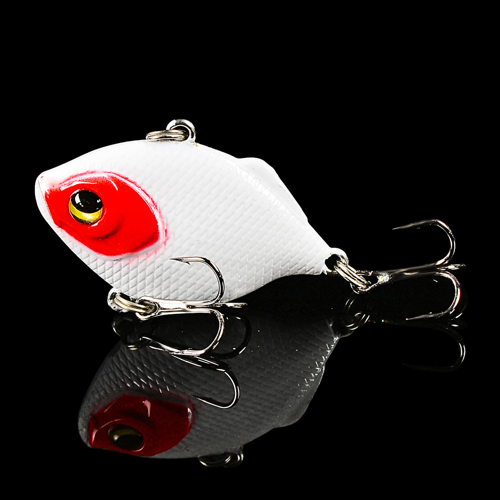 1 PCS Metal VIB Blade Glow Cicada Lure 4.5cm/8.5g Sinking Tail Spinner Baits Bibe for Bass Pike Perch Fishing