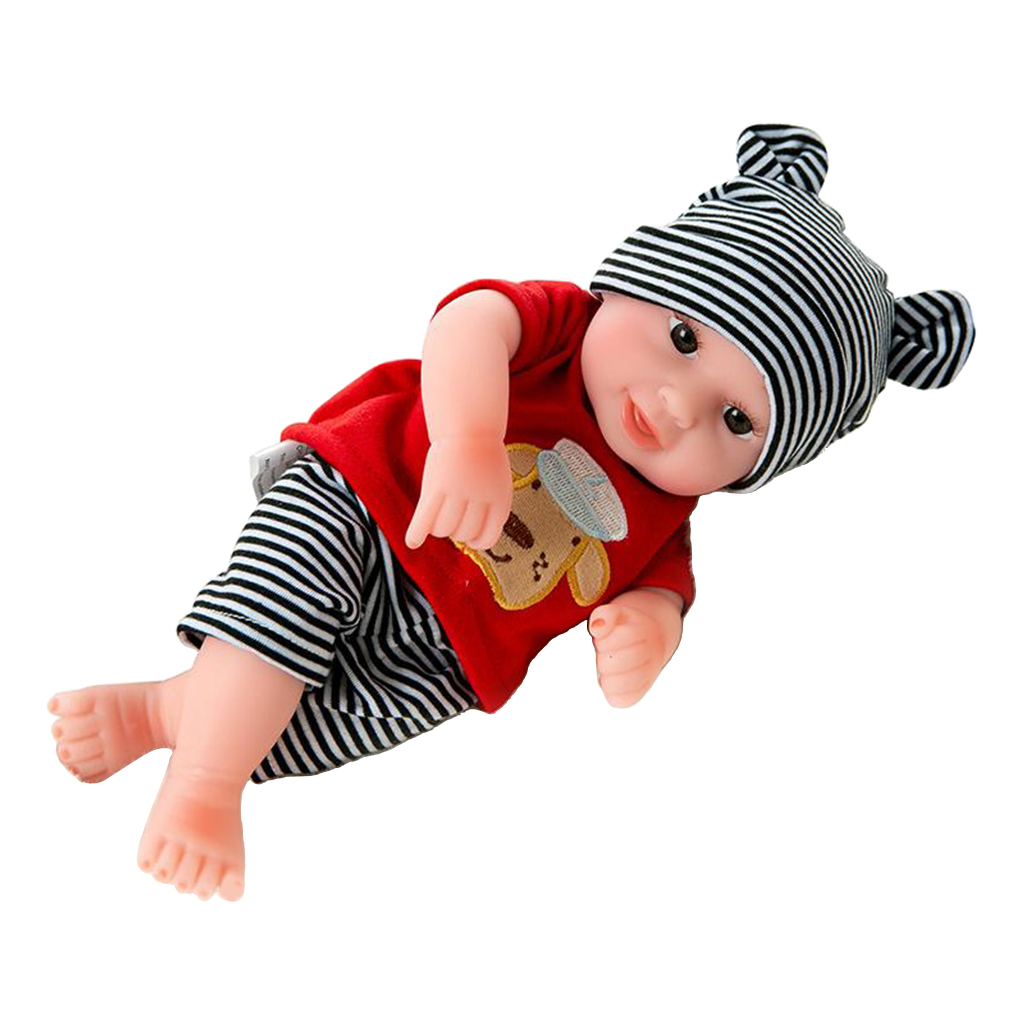 Reborn Baby Realistic Handmade Soft Vinyl Reborn Dolls, 10 Inch Lifelike Reborn Dolls