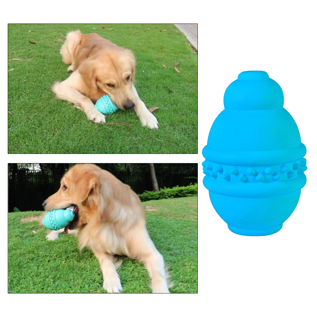 Dog Toys Supplies Gourd-Shaped Dogs Chew Molar Stick with Teeth Cleaning Function, Durable Tough Rubber