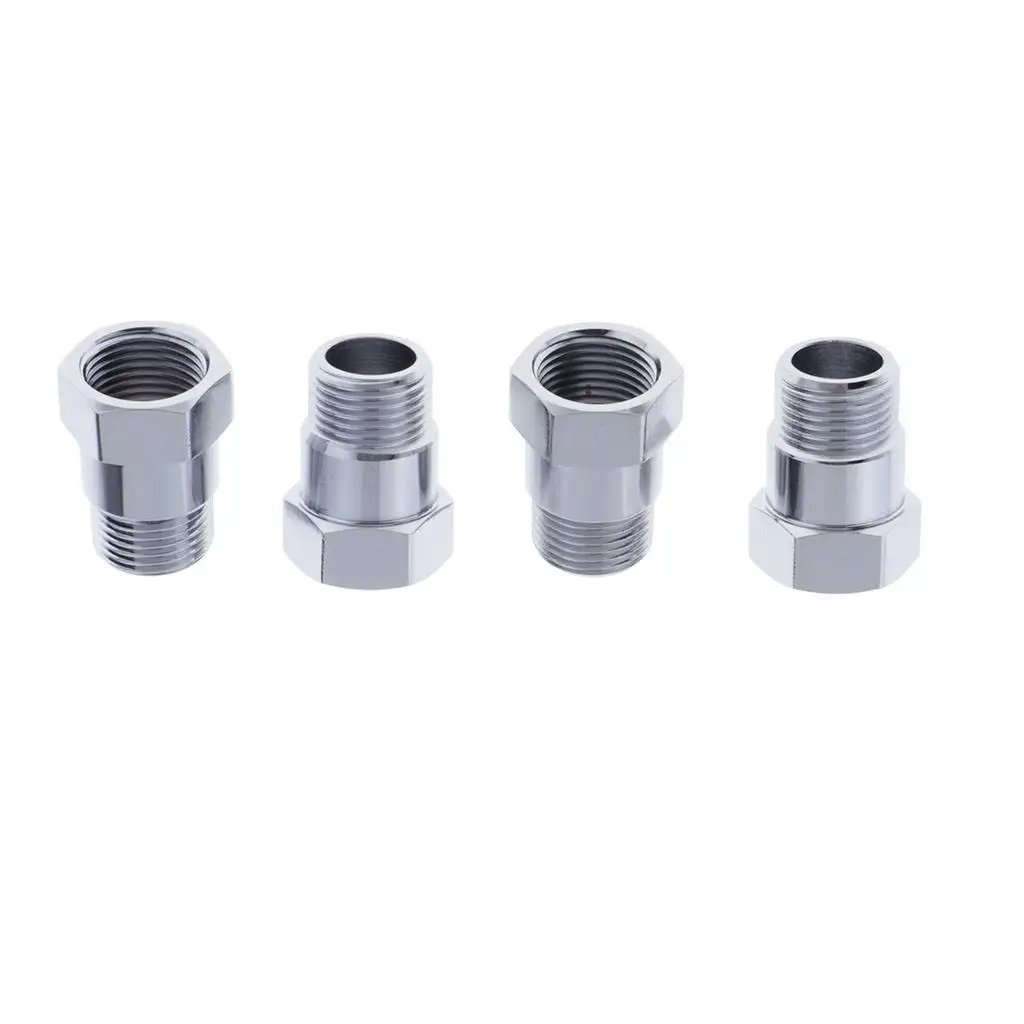 4x O2 Oxygen Sensor Test Pipe Extension Extender Adapter Spacer 7/8 Hex Head