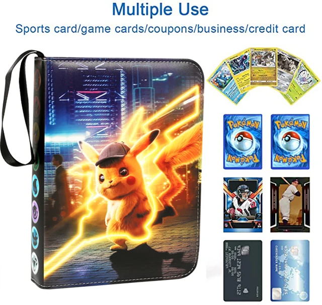 Album porte-cartes Pokémon pour enfants, collection de jouets, livre, jeu  de cartes à collectionner, 200-400 pièces - AliExpress