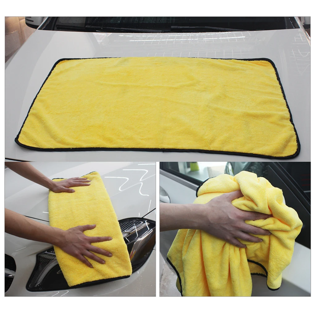 Extra Large Microfiber Drying Towel Cleaning Cloth Towel Soft Rag Dry Car Polishing No Scratch Washcloth Microfiber Towels 