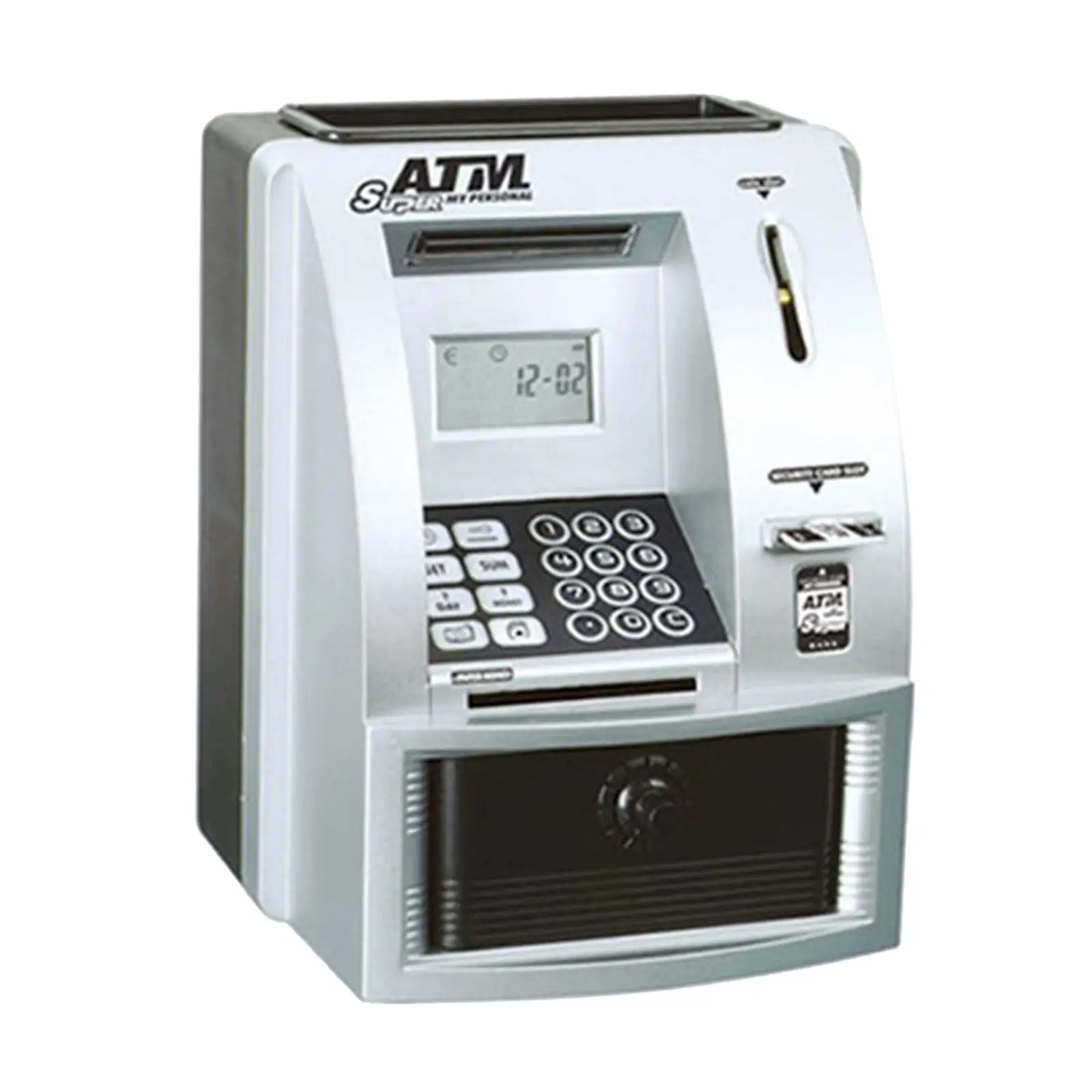 Electronic Piggy Bank ATM Password Money Box Cash Coins Saving Safe Box Toy Gift 