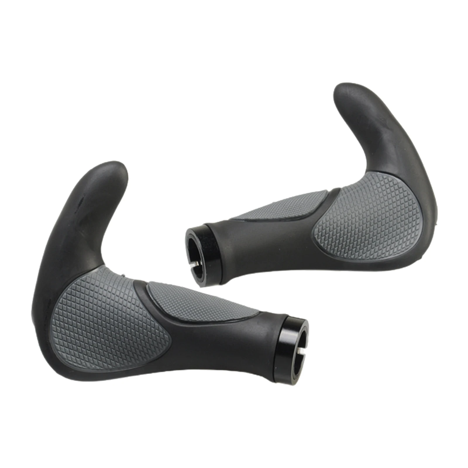 Anti-slip Bicycle Handlebar Grips, Road Mountain Bike Handle Bar End Horn, Rubber Comfortable Handle Bar Rest Bar Grip Protector