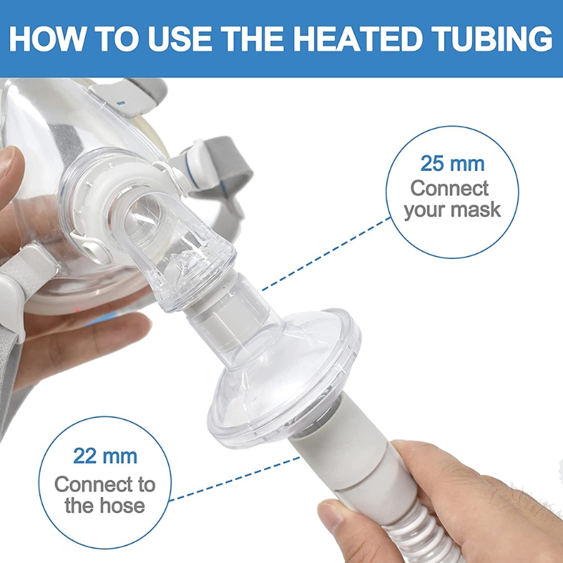 R2jd 6 pces substituição cpap ajuste in-line