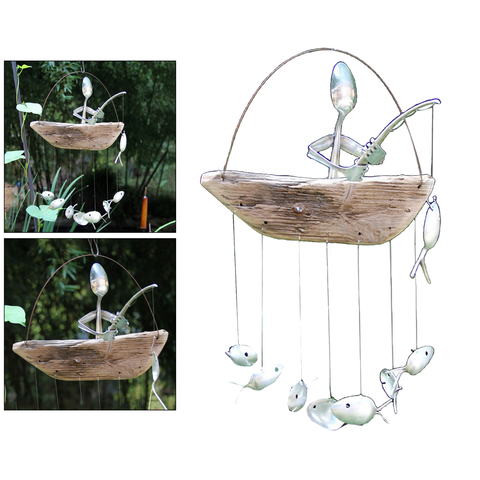 Wind Chimes Bell Relaxing Sound & Creative Shape Garden Yard Indoor Decor