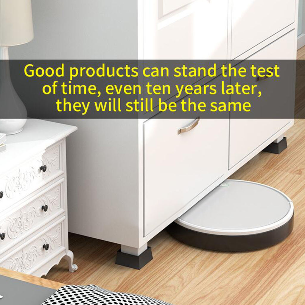 Bed Leg Pads Durable Elevated Strong Bearing for Home Furniture Office Desk
