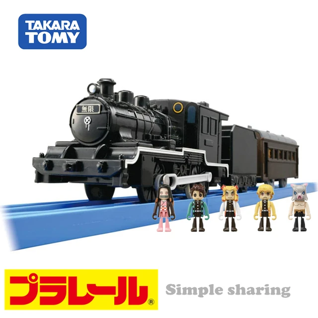 Plarail demon slayer infinity train corps rengoku takara tomica locomotiva  a vapor, trem brinquedos, de alta qualidade e requintado brinquedo -  AliExpress