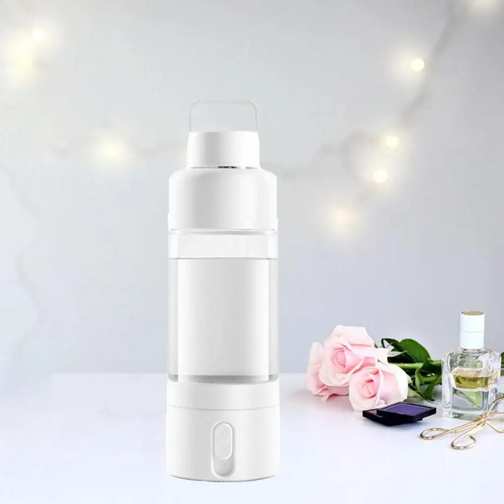 600ml Hydrogen Rich Water Cup Ionizer Generator Antioxidants Hydrogen Bottle USB Charging