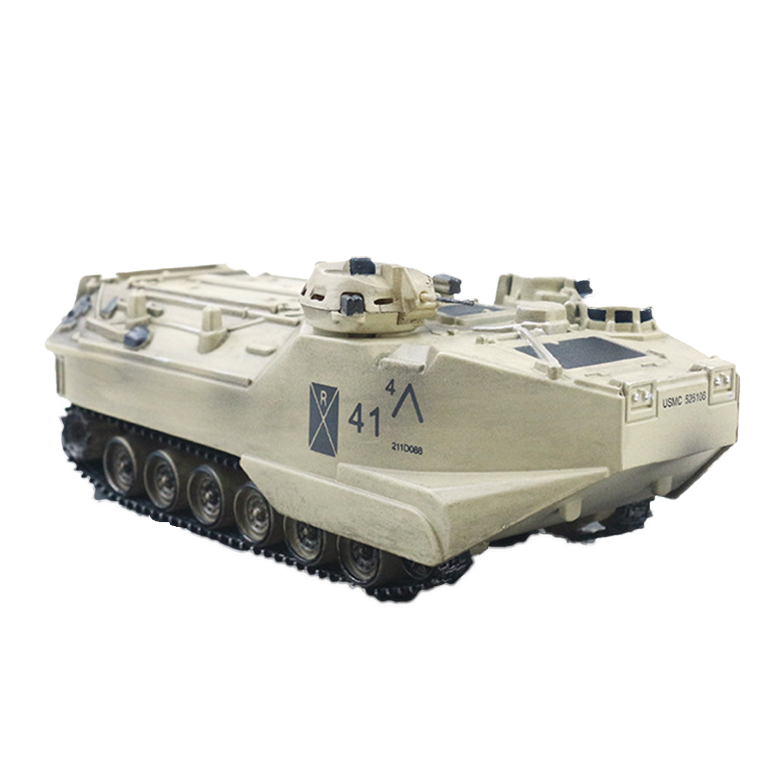 1/72 Scale American AAV7A1 Tank Model Tank Model Home Decor Accessory Craft