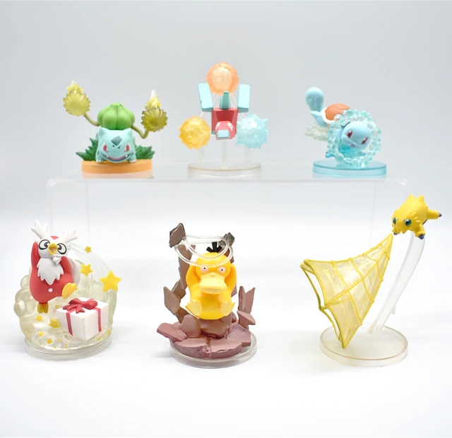 Pokemon Go Anime Figure Model Toy for Kids, Pikachu, Eevee, Sylveon,  Charmander, Bulbasaur, Família, Presente de Aniversário, Decoração -  AliExpress