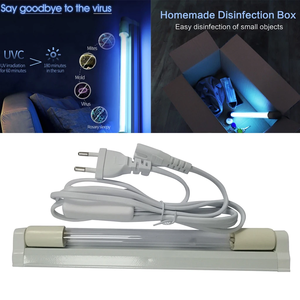 Portable Ultraviolet Germicidal Lamp, UV Sterilization Light, LED Corn Light Bulb for Travel, Home, Car